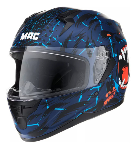 Casco Mac M67 Bass Ed. Limitada Mate Integral 12c