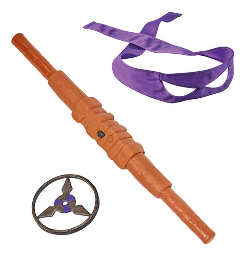Antifaz Y Accesorios Bandai De Donatello Turtles Mutant