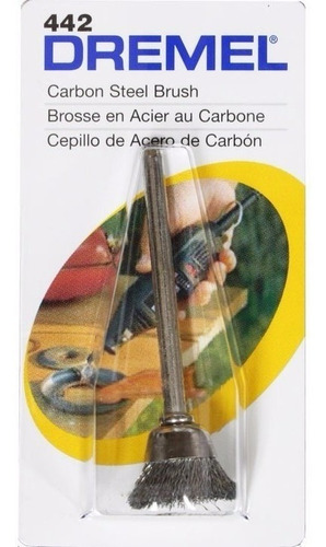 Cepillo De Acero De Carbon Dremel 442 + Regalo