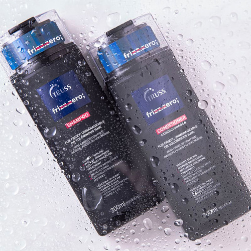 Kit TRUSS Shampoo e Condicionador Frizz Zero+Uso Obrigatório