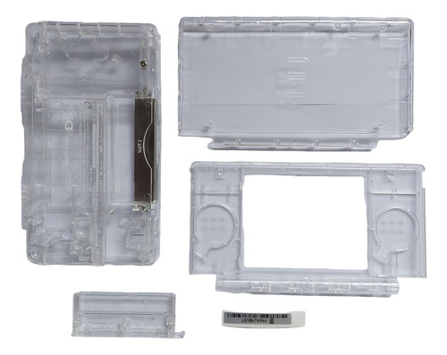 Carcaça Transparente Para Nintendo Ds Lite - Completa - Nova