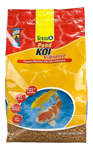 Alimento Para Carpa Tetra Pond Koi Vibrance Sticks2.35 Kg
