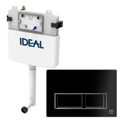 Deposito Embutir Dual Ideal Suma 2 Tecla Melodia Tono Negro