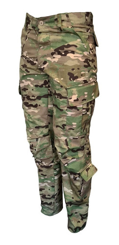 Pantalón Ripstop Diseño Americano Multicam Camuflado