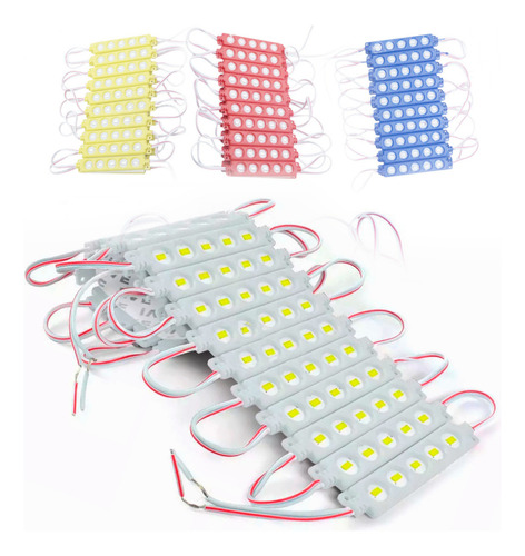 Luz Led Modulo 5030 Blanco Publicidad Iluminacion Ips65 20pz Luz Blanco neutro