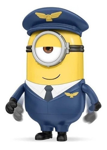 Figura Minions Piloto Stuart Grh57 Mattel Bestoys