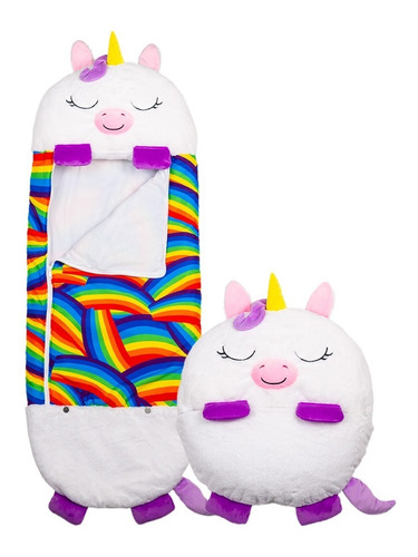 Bolsa De Dormir Para Niños Happy Nappers Unicornio Tiburon