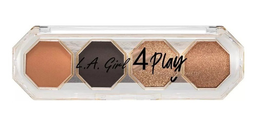 Paleta 4 Sombras Mates Satinados Ojos 4 Play L.a. Girl ®