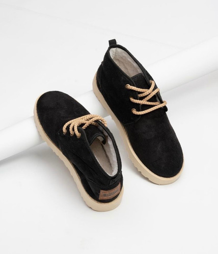Bota Corta Chavito Con Corderito Mujer Margarita Mia
