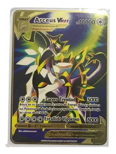 Carte Pokémon Arceus brillante