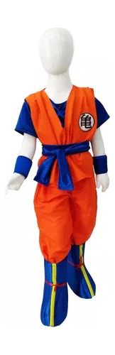 Disfraz Tipo Dragon Ball Goku Vegeta Gohan