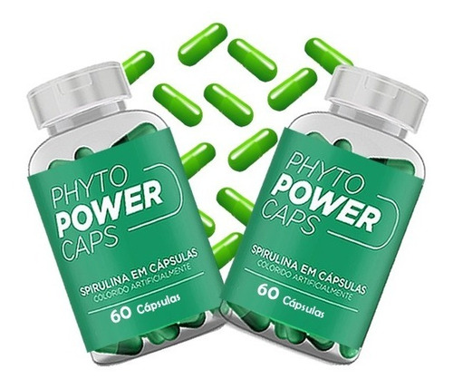Phyto Power Caps 120 Cápsulas Bariátrica 2 Potes Natural !!!