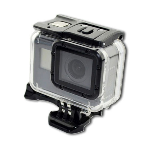 Para Gopro Hero 5 Cam Negro Cubierta Protectora Impermeable 