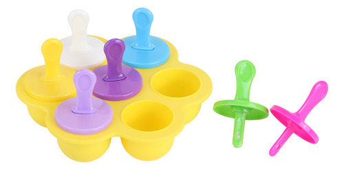 Molde Para Helado, Moldes De Silicona Reutilizables Para El