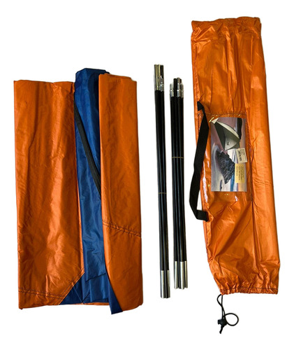 Carpa Medio Iglú Aluminizada Con Funda Para Playa Y Pesca