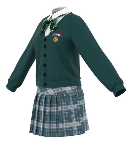 I Disfraz De Uniforme Escolar Zombie Disfraz De Halloween