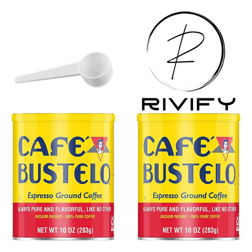 Cafe Bustelo Café Molido Espresso Lata De 10 Onzas (paquete