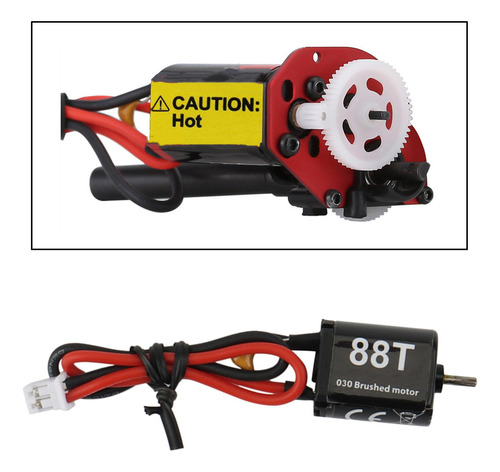 5 X 1/24 Rc Motor Cepillado Repuesto Para Axial Scx24