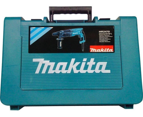 Imagem 5 de 7 de Martelete Combinado Sds Plus Hr2470 800w Makita + Acessórios