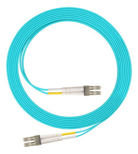 Jumper Duplex Multimodo Lc-lc/upc Plenum Om4 Aqua 1 M