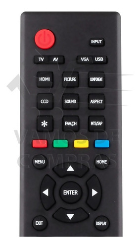 Control Remoto Compatible Con Hisense 22653a Pantalla Led