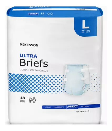 McKesson Pañales para bebé talla 2, 12 a 18 libras, 4 paquetes, 136 en total