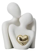 Comprar Figura Adorno Pareja Enamorados De Cerámica Decoración Hogar