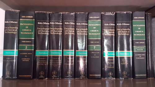 Kirk-othmer - Encyclopedia Of Chemical Technology -  26 Volumes