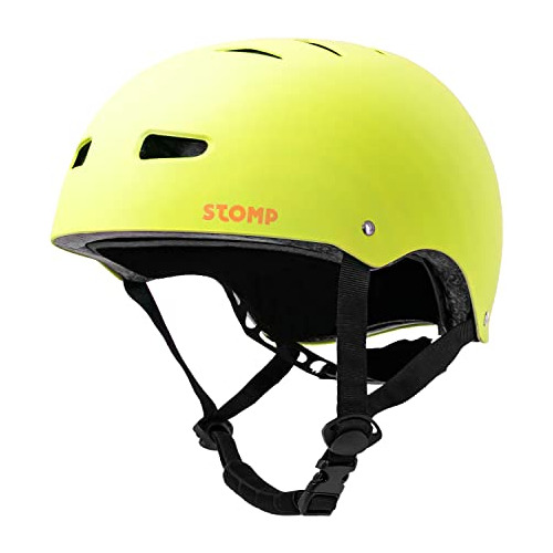 Stomp Skateboard Helmet - Removible Liners Ventilation Mult