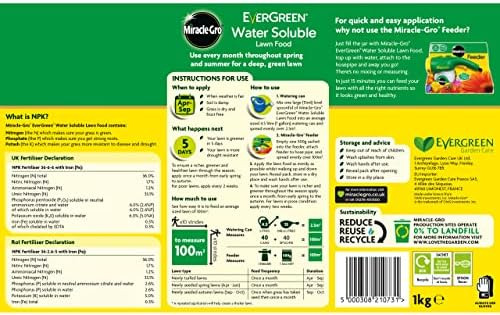 Alimento Soluble En Agua Del Césped, Cartón 2.2 Lbs