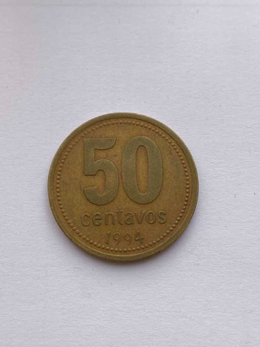 Moneda De 50 Centavos De Argentina Del Año 1994