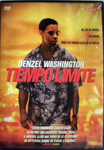Dvd - Tiempo Limite - Denzel Washington