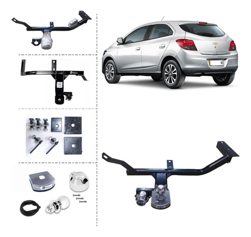 Engate Reboque Rabicho Onix 2012 2013 2014 2015 2016