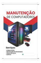Comprar Banner Conserto Computador Informática 70x100cm Arte Pronto