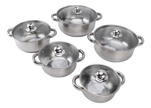 Juego De Utensilios De Cocina De Acero Inoxidable De 5 Capas