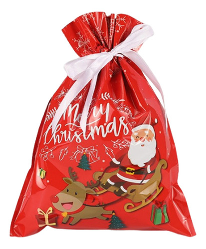 Bolsas De Regalo Con Cordones Navideños M 2024 New Christ 80