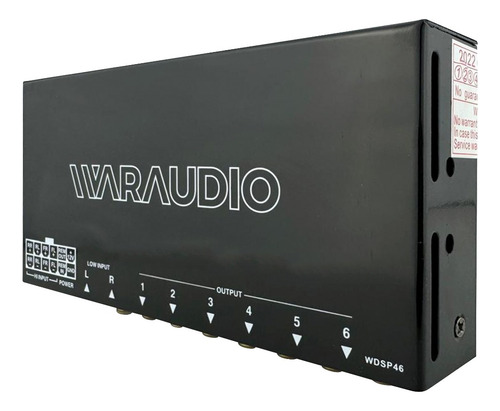 Wdsp46 Dsp Procesador Waraudio Wdsp46 Bluetooth 10 Bandas Eq