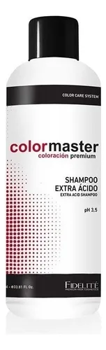 Shampoo Extra Acido Colormaster Fidelite X 1000ml.