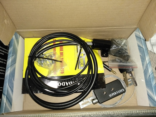 Imagen 3 de 3 de Kit De Seguro Para Capot Universal Con Guaya