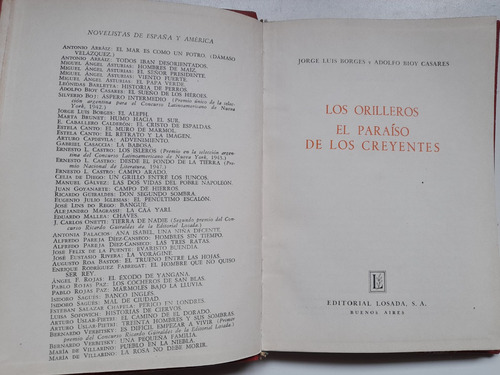 Los Orilleros, El Paraiso De Los Creyentes, Borges, Casares.