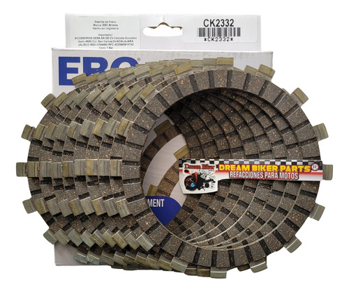 Pastas Clutch Yamaha Thundercat 600 1995 1996 Ebc Ck2332
