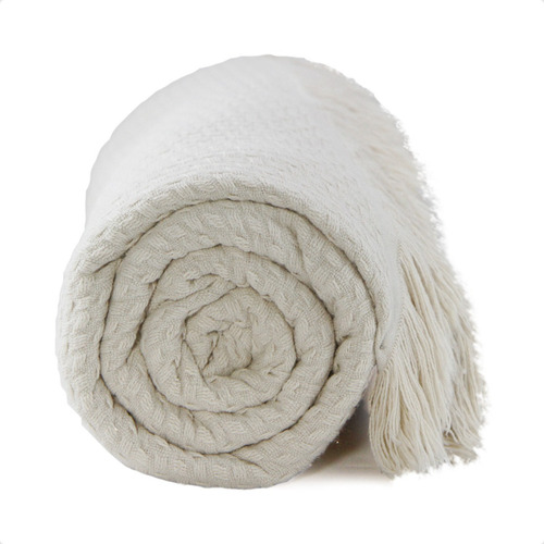 Colcha Casal Buddemeyer Cobre Leito Cor Crua 2,30m X 2,50m