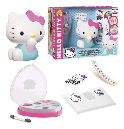Boneca Em Vinil Macio Com Acessorios Hello Kitty Custom