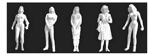 Jtt Scenery Products Jtt97125 1:24 Figuras Femeninas,