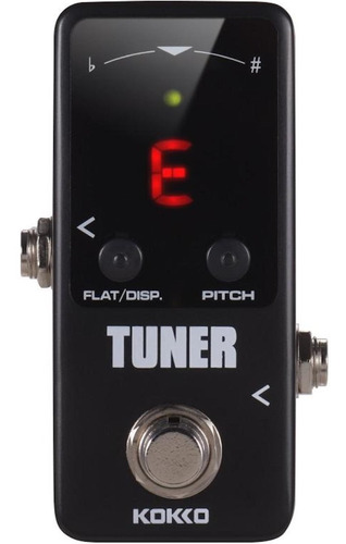 Kokko Tuner Pedal Afinador Para Guitarra Eléctrica O Bajo