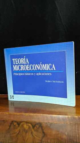 Libro, Teoría Microeconomica - Walter Nicholson