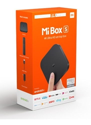 Xiaomi Tv Box S 4k Con Certificación De Netflix Y Google