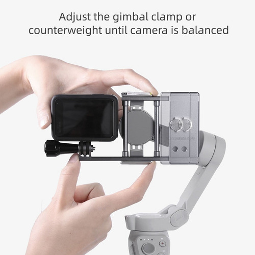 Imagen 7 de 9 de Cámara De Acción Compatible Con Dji Osmo Mobile 3 Om4 Gopro.