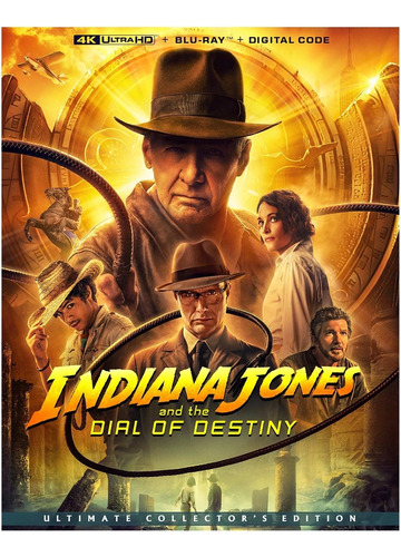 4k Ultra Hd + Blu-ray Indiana Jones And The Dial Of Destiny