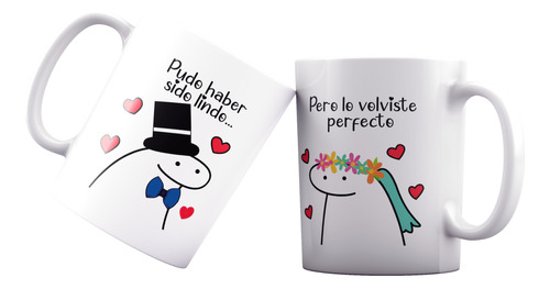 Taza San Valentin Amor Flork Pareja